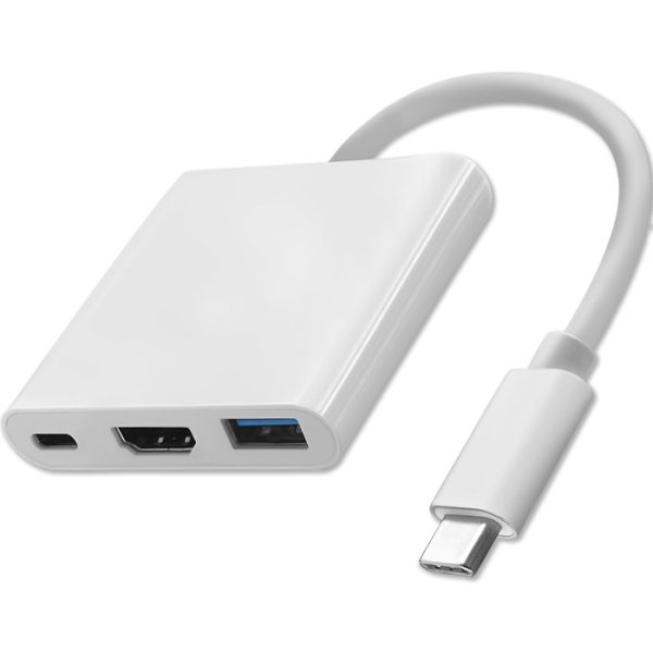 Qoltec USB-Hub 50425 | 100W | USB 3.0