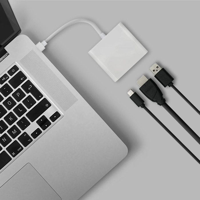 Qoltec USB-Hub 50425 | 100W | USB 3.0