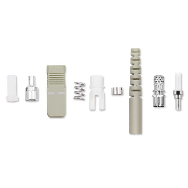 Qoltec SC-Faserstecker | Multimode | 2.0mm | Montageset | 200Stk.