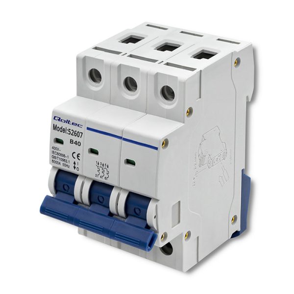 Qoltec Leitungsschutzschalter 52607 | 40A | 3P