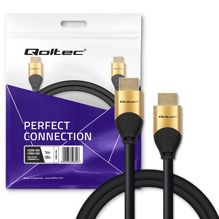 Qoltec HDMI-Kabel 50354 | 1m | 60Hz | 30AWG