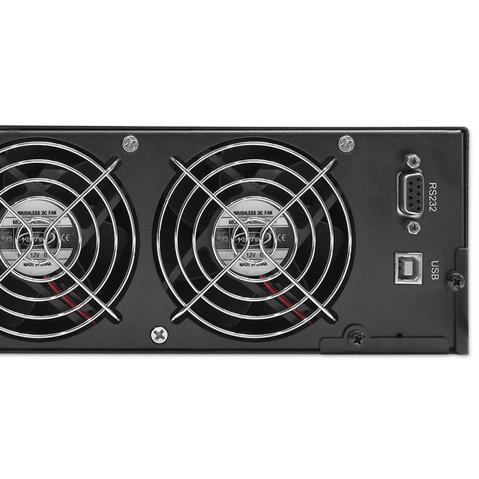 Qoltec Rack-USV 53947 | 3kVA | 2400W | LCD