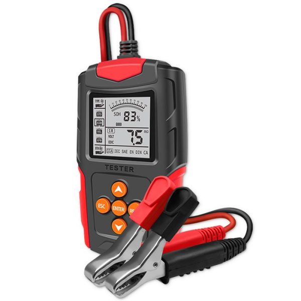 Qoltec Batterietester 52484 | 12V | 24V | 3Ah | 200Ah