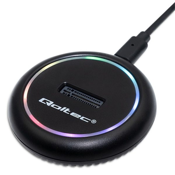 Qoltec Dockingstation 52275 | USB-C | 2TB