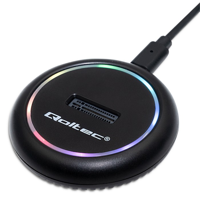 Qoltec Dockingstation 52275 | USB-C | 2TB