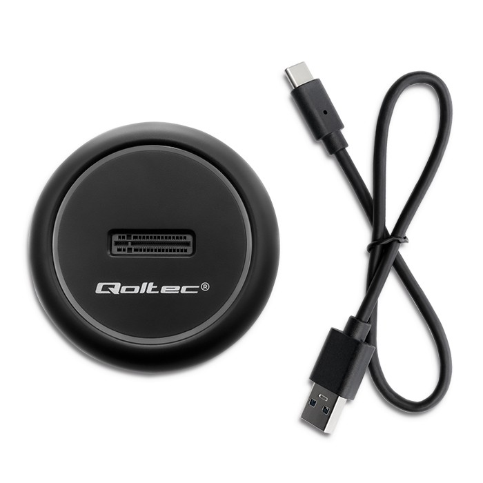 Qoltec Dockingstation 52275 | USB-C | 2TB