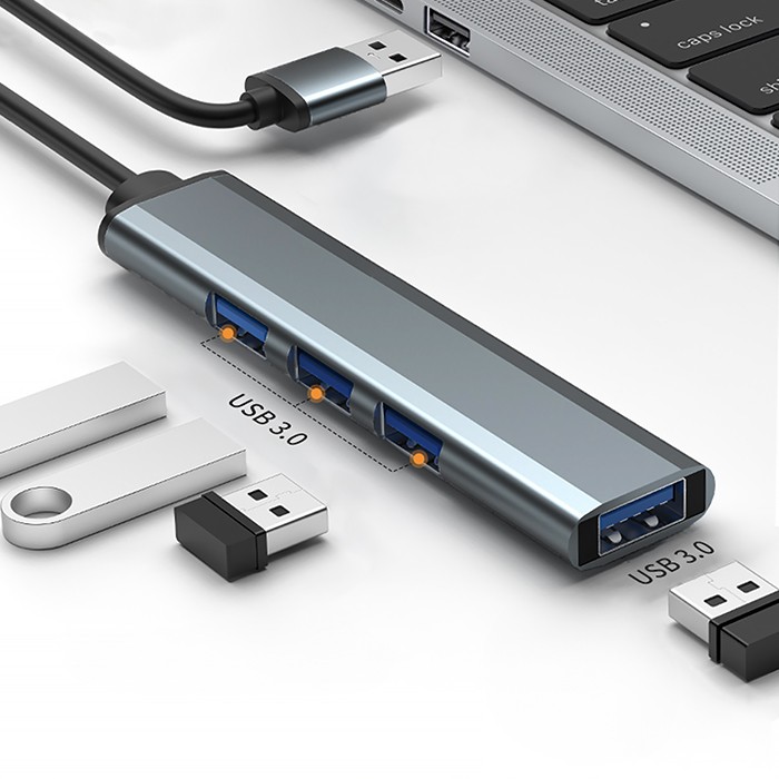 Qoltec USB-Hub 53791 | 4x USB 3.0