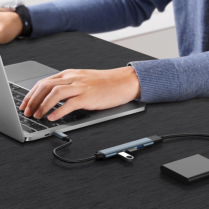 Qoltec USB-Hub 53791 | 4x USB 3.0