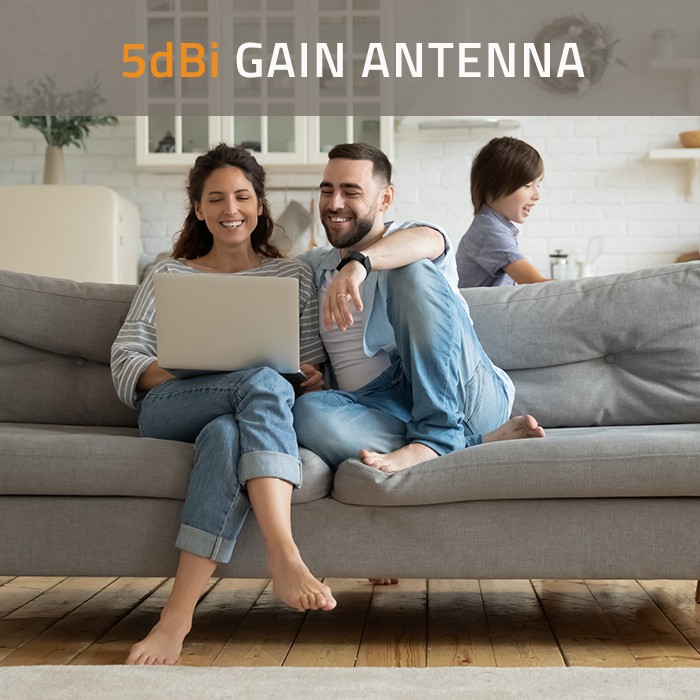 Qoltec LTE-Antenne 57047 | 5dBi