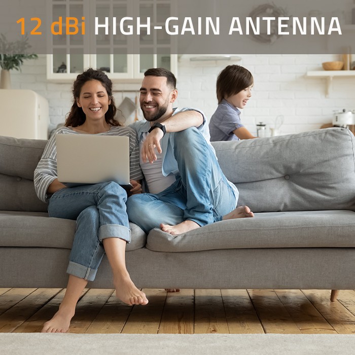Qoltec LTE-Antenne 57045 | 12dBi