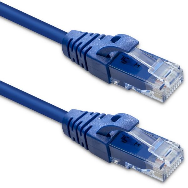 Qoltec Kabel-Patchkabel UTP | CAT6 | 2 x RJ-45 | 1.5m | Hohe Geschwindigkeit | Gold