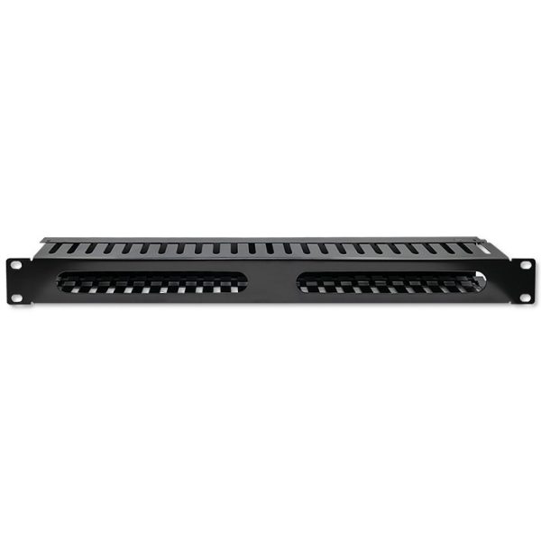Qoltec Rack-Kabelmanagement 54514 | 1U | 24 Ports