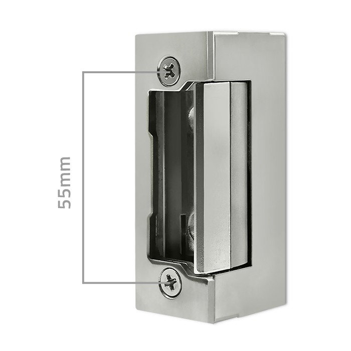 Qoltec Electric strike | 12V | Stainless steel
