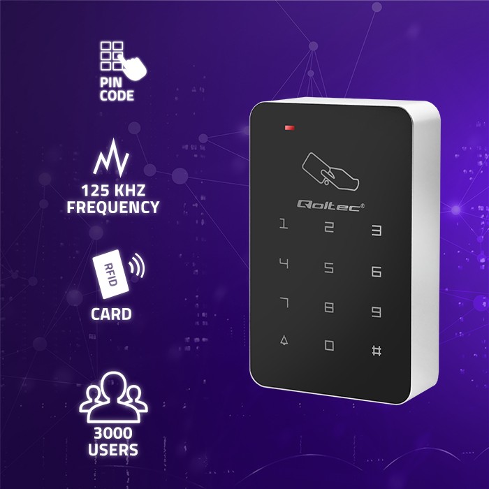 Qoltec RFID-Codeschloss FEBE 52463