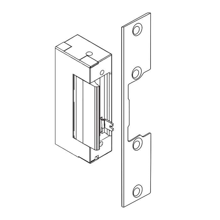 Qoltec Elektrischer Türöffner 52462 | 110mm