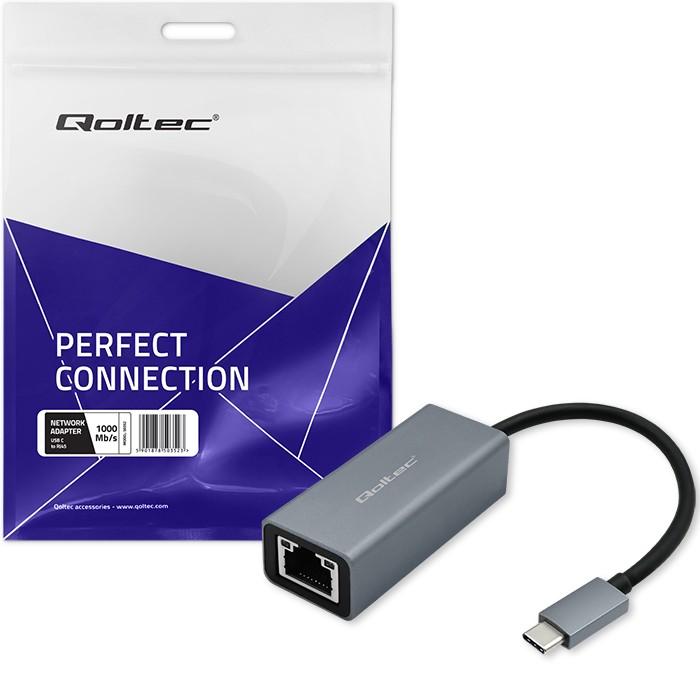 Qoltec USB-Adapter 50352 | RJ45