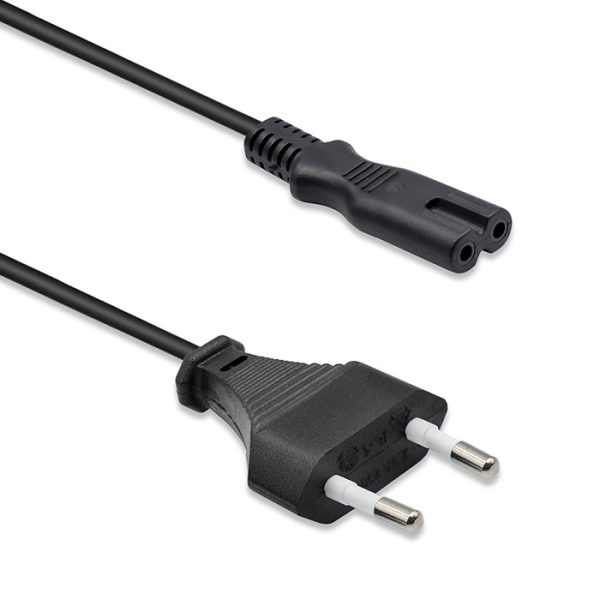 Qoltec Netzkabel 50547 | 1.4m | 2x0.5mm²