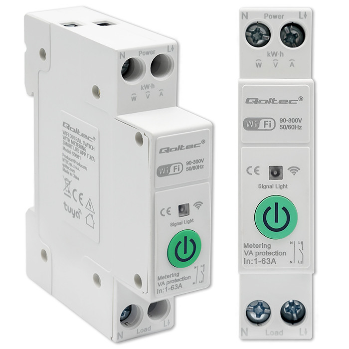 Qoltec Strommessgerät 50881 | 63A