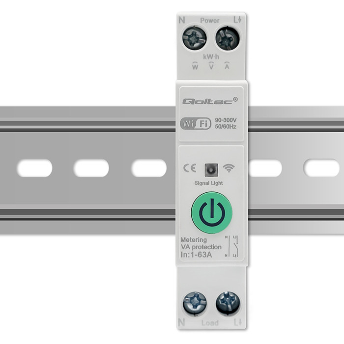 Qoltec Strommessgerät 50881 | 63A