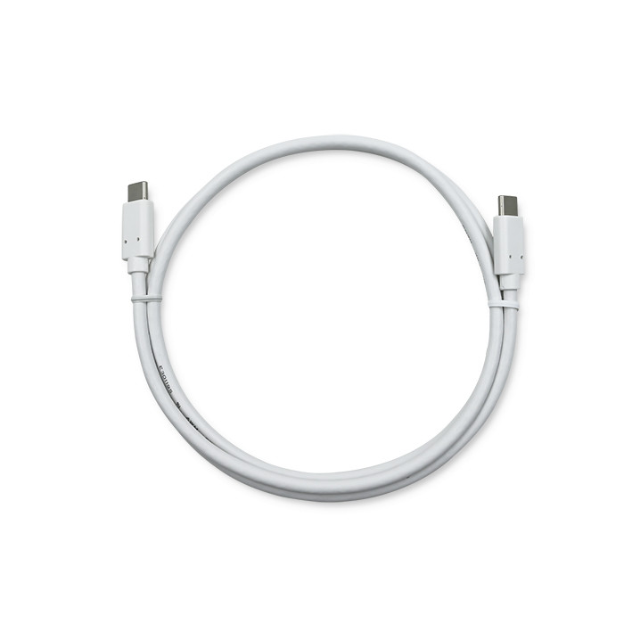 Qoltec USB-C-Kabel 50508 | 1m | Weiß