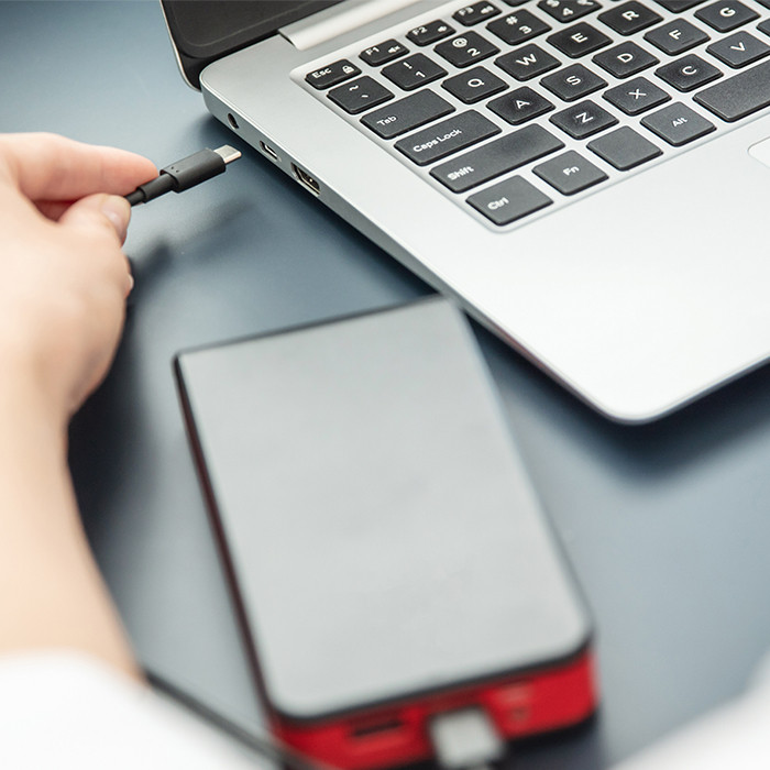 Qoltec USB-C-Kabel 50491 | 3.0 A | 1.2m