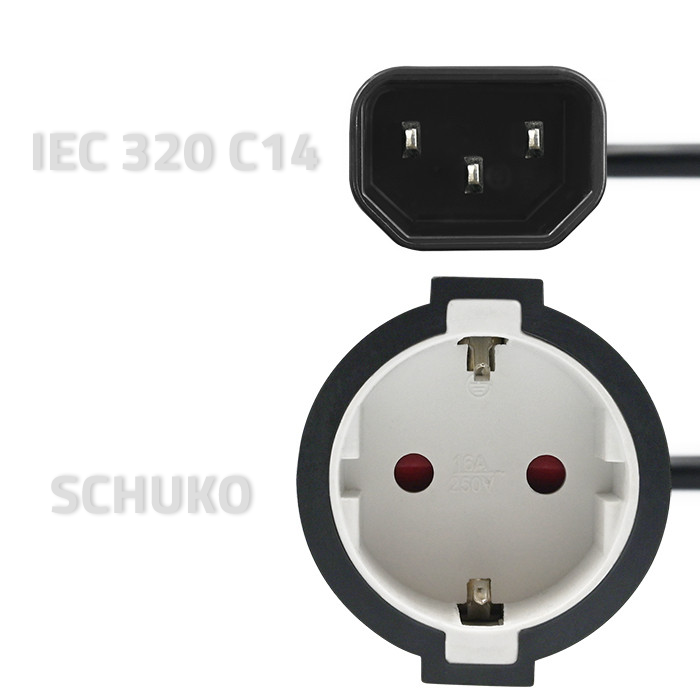 Qoltec AV-Adapter 53906 | 3x1.5mm2