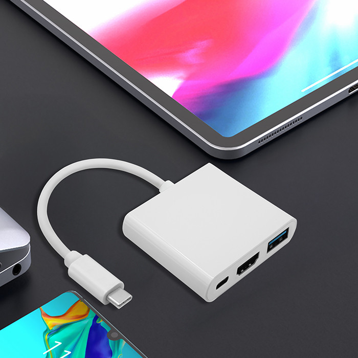Qoltec USB-Hub 50425 | 100W | USB 3.0