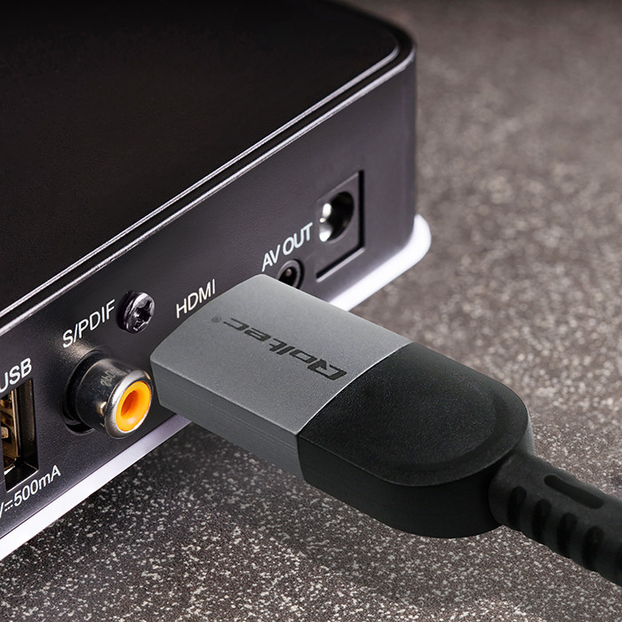 Qoltec USB-C-auf-HDMI-Adapterkabel 50438 | 2m | 60Hz | 32AWG