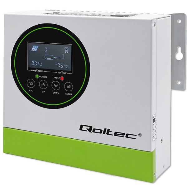 Qoltec Solar-Wechselrichter zur Warmwasserbereitung ECO Solar Boost | MPPT | BYPASS | LCD | 4kW