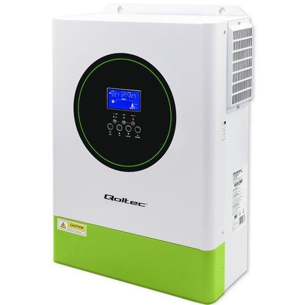 Qoltec Modularer Hybrid-Solarwechselrichter Off-Grid 6200W | 120A | 48V | MPPT | 12 Einheiten | BMS | AGM GEL LiFePO4 | Sinus | WLAN-Option | Leistungsfaktor 1.0