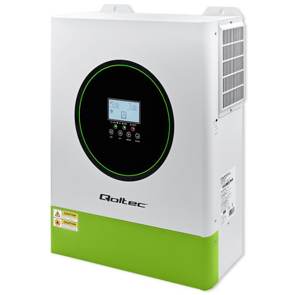 Qoltec Hybrid-Solar-Wechselrichter Off-Grid 11000W | 160A | 48V| MPPT | BMS | AGM GEL LiFePO4 | Sinus | WLAN-Option | Leistungsfaktor 1.0