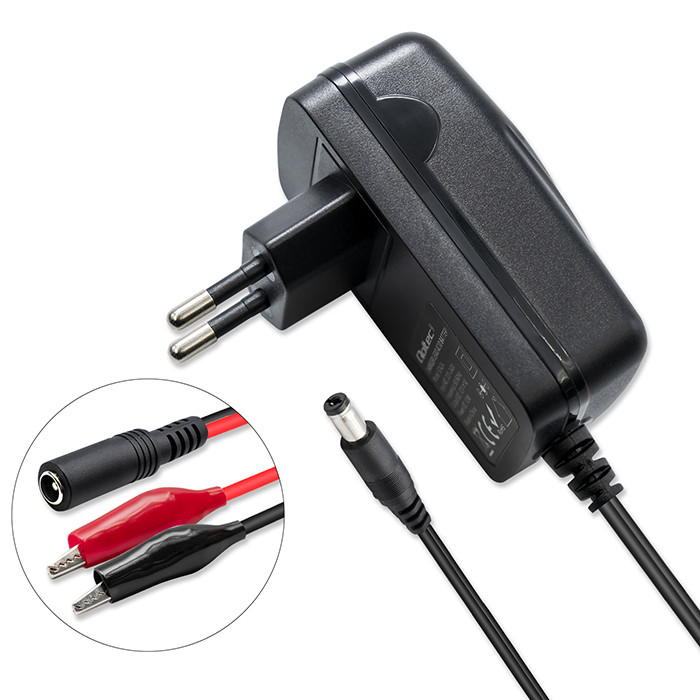 Qoltec Batterieladegerät mit Reparaturfunktion 52425 | 6V | 1A