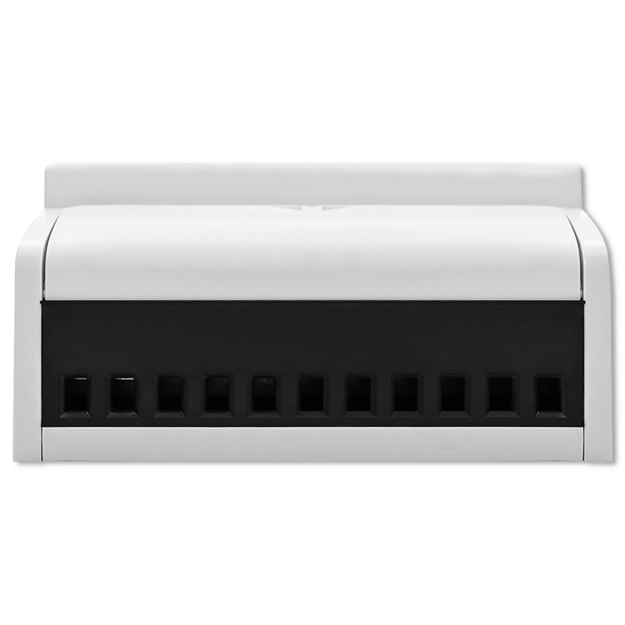 Qoltec Three-phase Bidirectional Electronic Meter | DIN Rail Energy Meter | 400V | 100A | LCD | 4P