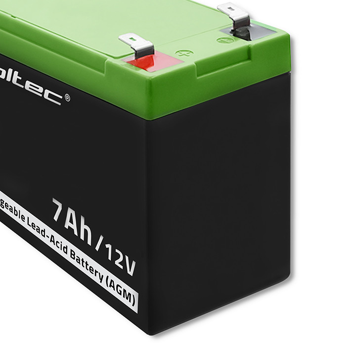 Qoltec AGM-Batterie 53076 | 12V | 7Ah