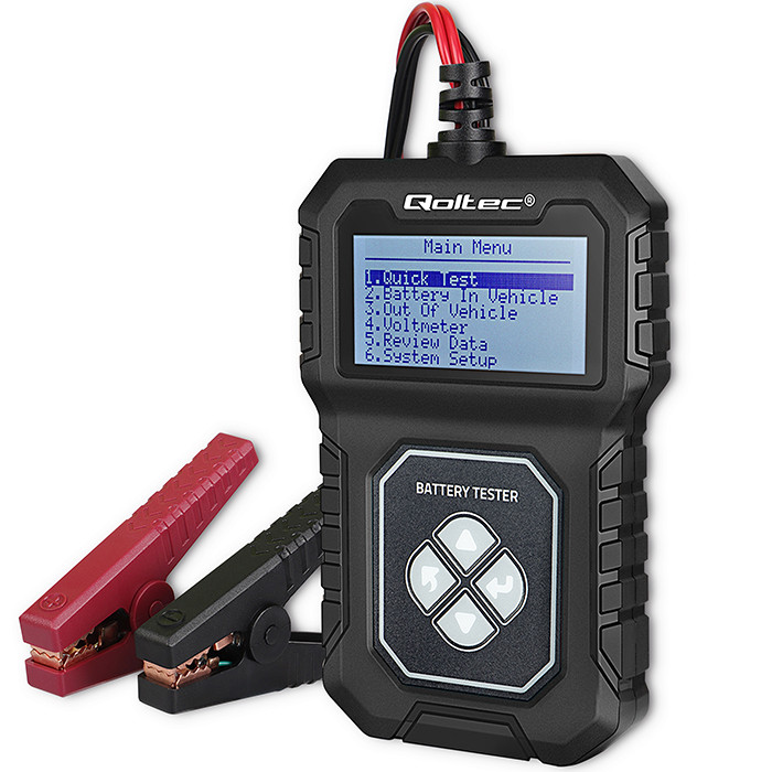Qoltec Batterietester 50686 | 12V | 30-220AH