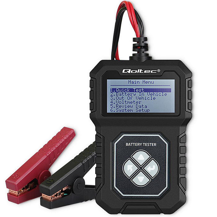 Qoltec Batterietester 50686 | 12V | 30-220AH
