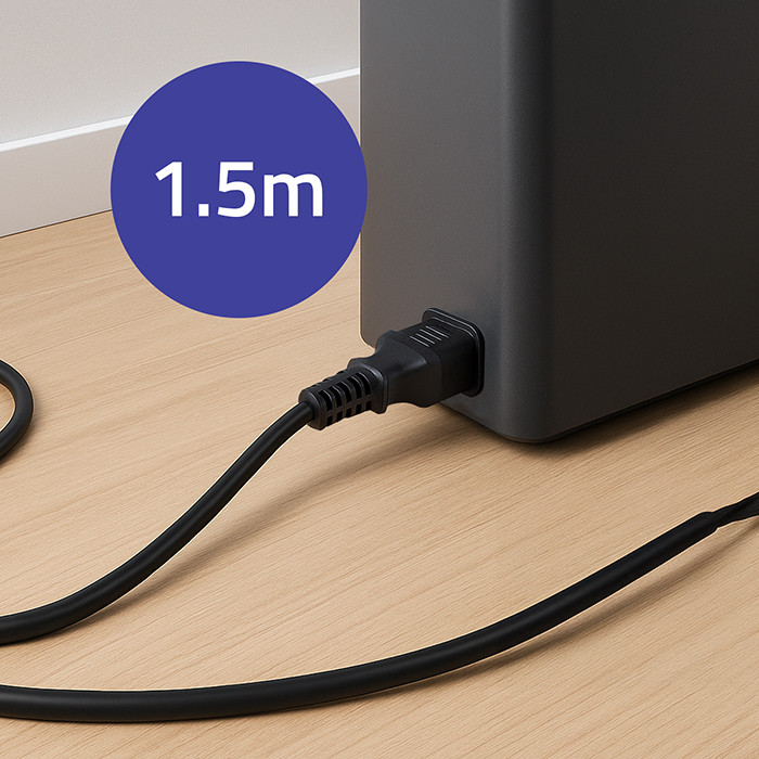 Qoltec Netzkabel 50459 | 1.5m | 3x1.0mm²