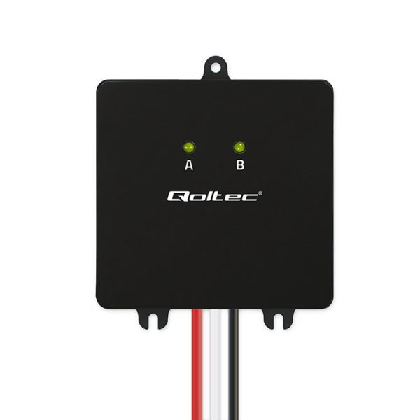 Qoltec Spannungsausgleicher für 24V-Batterien 2 x 12V | 5A | LiFePO4 AGM GEL