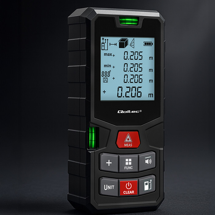 Qoltec Laser-Entfernungsmesser 50687 | 50m