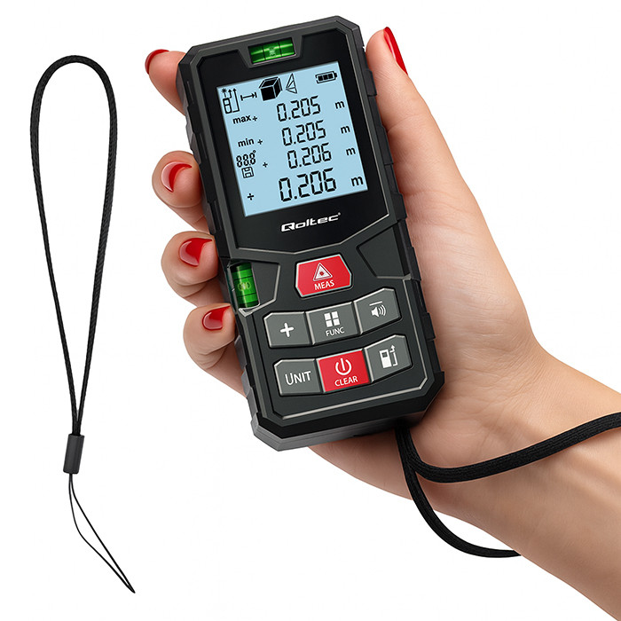 Qoltec Laser-Entfernungsmesser 50687 | 50m