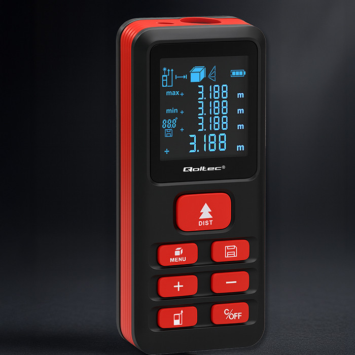 Qoltec Laser-Entfernungsmesser 50688 | 50m