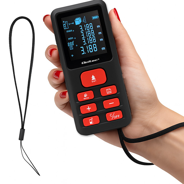 Qoltec Laser-Entfernungsmesser 50688 | 50m