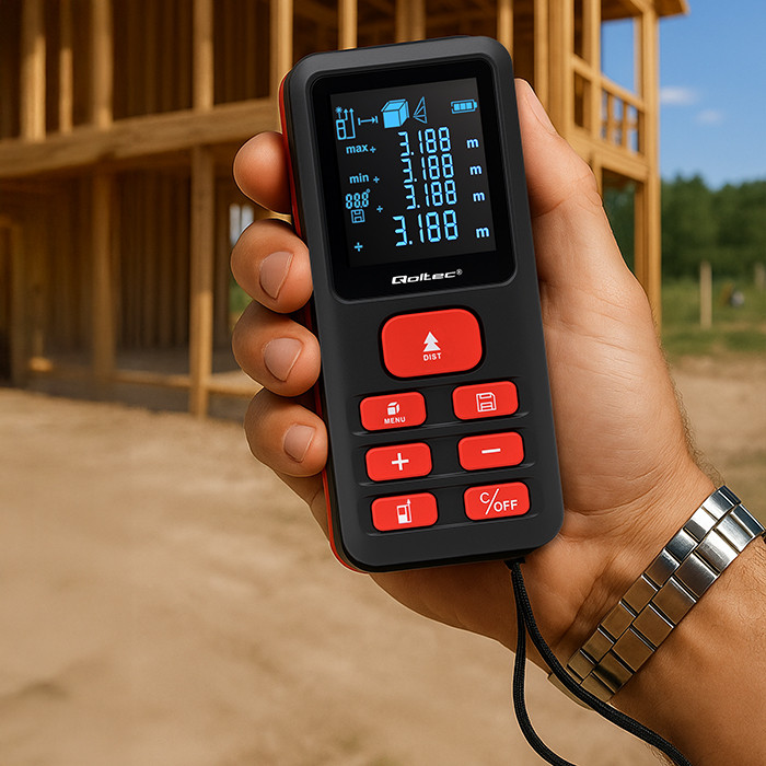 Qoltec Laser-Entfernungsmesser 50688 | 50m