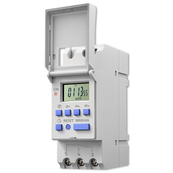 Qoltec DIN-Zeitschaltuhr 50983 | 16 Programs