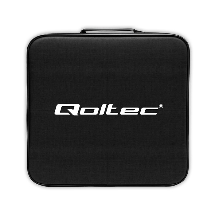 Qoltec Mobile EV Electric Car Charger with 2in1 Type 2 Adjustment | 22kW | 400V | CEE 32A | Wi-fi | TUYA | SMART LIFE | LCD | Portable | 7m