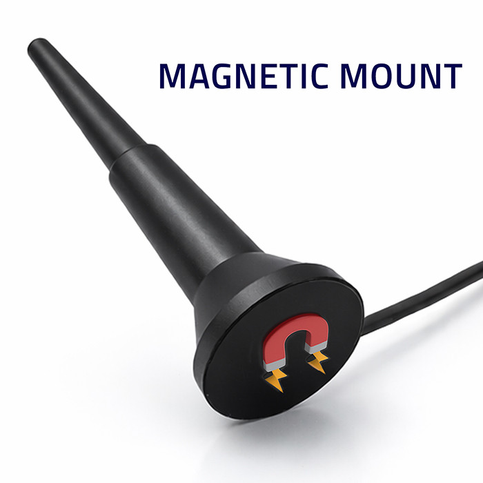 Qoltec LTE-Antenne 57058 | 5dBi | 2700 MHz | 3m | 600-2700 MHz