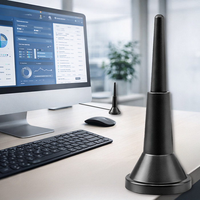 Qoltec LTE-Antenne 57058 | 5dBi | 2700 MHz | 3m | 600-2700 MHz
