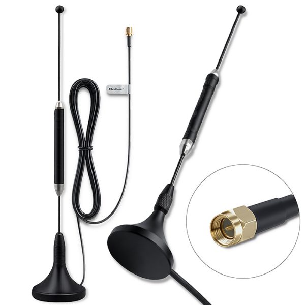 Qoltec LTE-Antenne 57059 | 5dBi | 2700 MHz | 3m | 600-2700 MHz