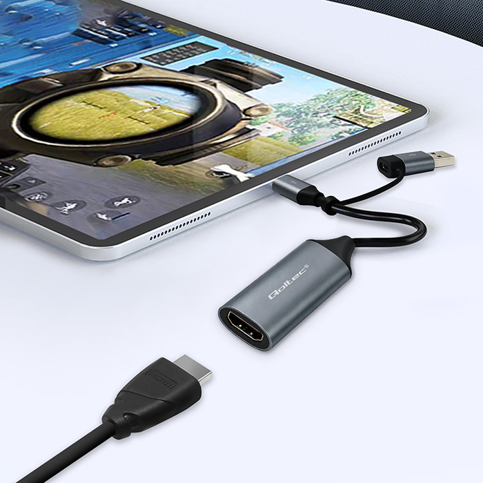 Qoltec HDMI-Adapter 53789