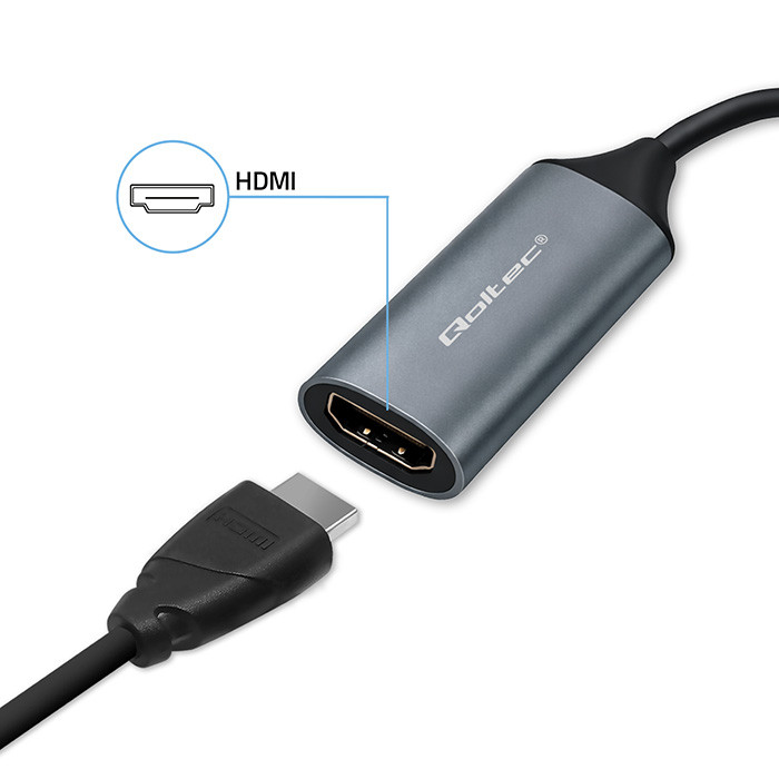 Qoltec HDMI-Adapter 53789